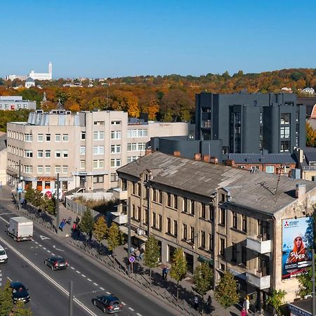 Panoramic City Centre Apartment By Polo Apartments Kaunas Dış mekan fotoğraf