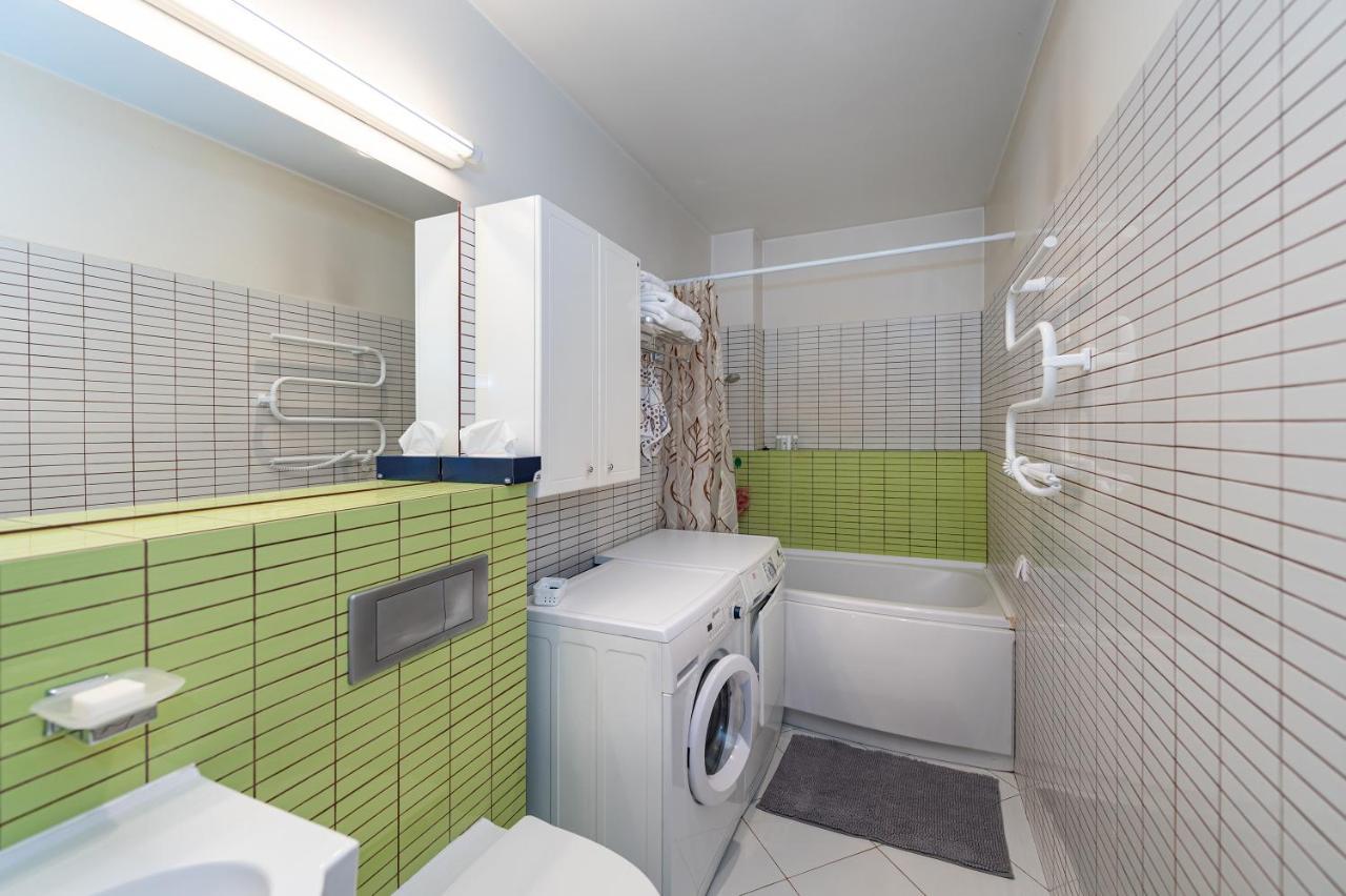 Panoramic City Centre Apartment By Polo Apartments Kaunas Dış mekan fotoğraf