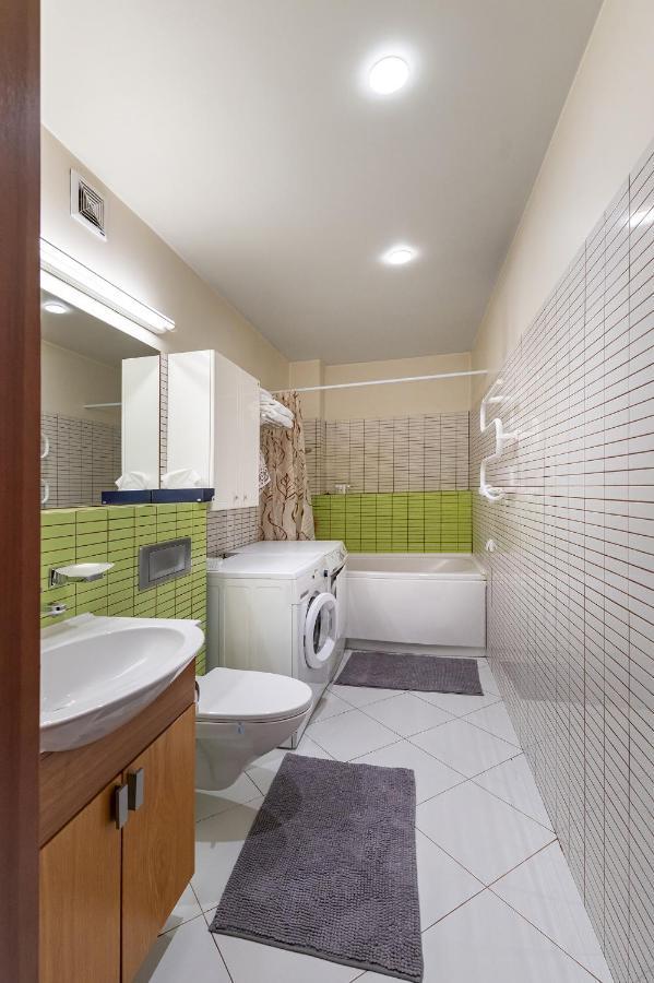 Panoramic City Centre Apartment By Polo Apartments Kaunas Dış mekan fotoğraf