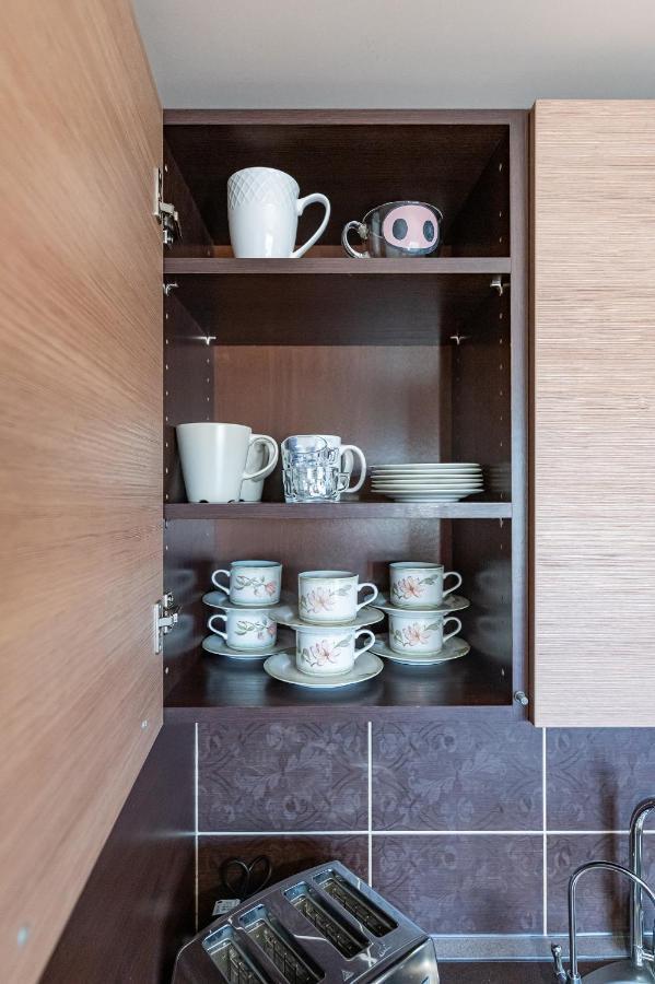 Panoramic City Centre Apartment By Polo Apartments Kaunas Dış mekan fotoğraf