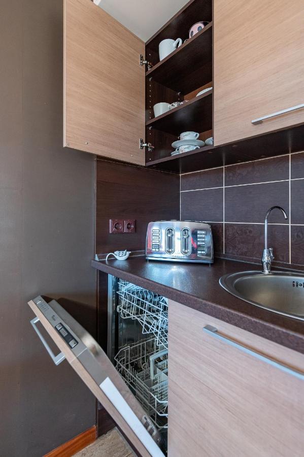 Panoramic City Centre Apartment By Polo Apartments Kaunas Dış mekan fotoğraf