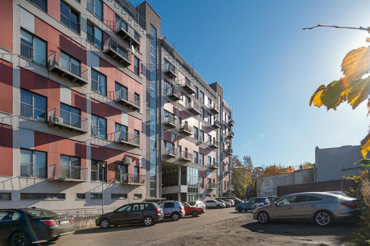 Panoramic City Centre Apartment By Polo Apartments Kaunas Dış mekan fotoğraf